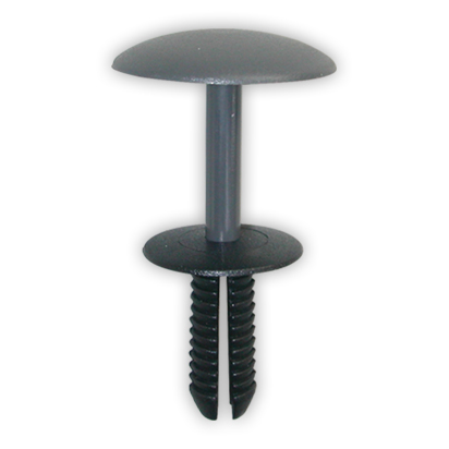 Floor Covering Clip Dark Grey 7X24X25Mm